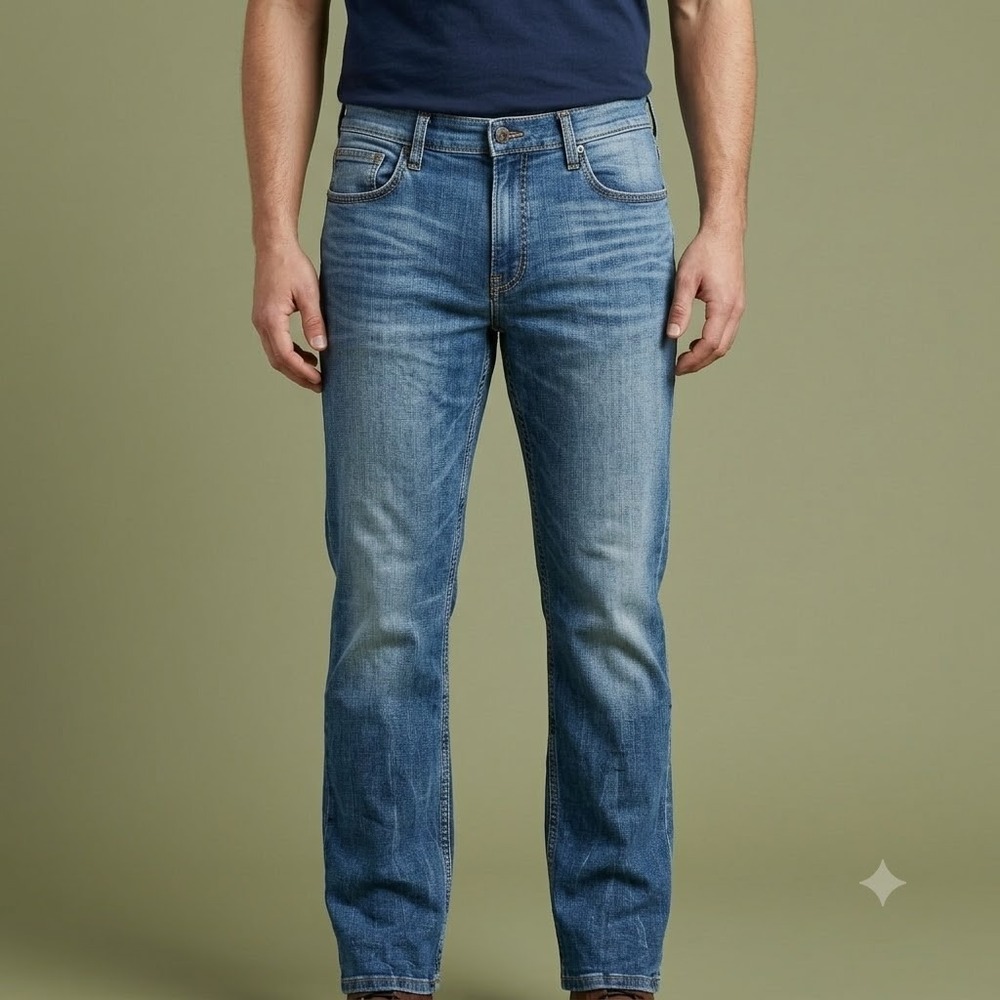Silver Jeans‎ Authentic Athletic Fit Men's 36x30 Blue Stretch Denim
